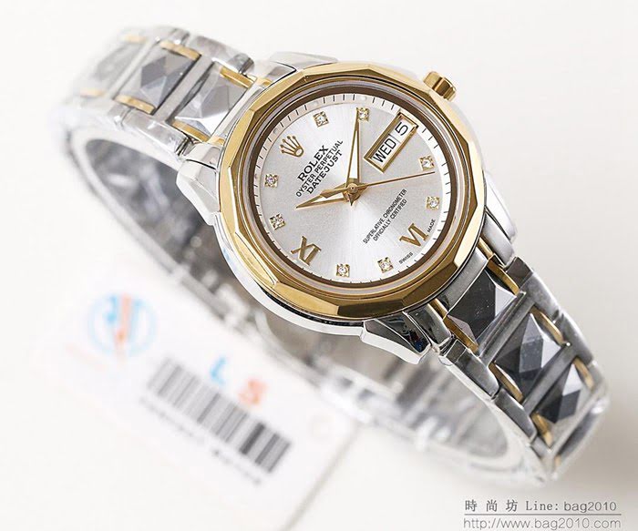 ROLEX勞力士 新款鎢鋼 Rolex情侶款 2019夏季熱浪勁推 進口雙曆機芯 高檔情侶表  wssb5195
